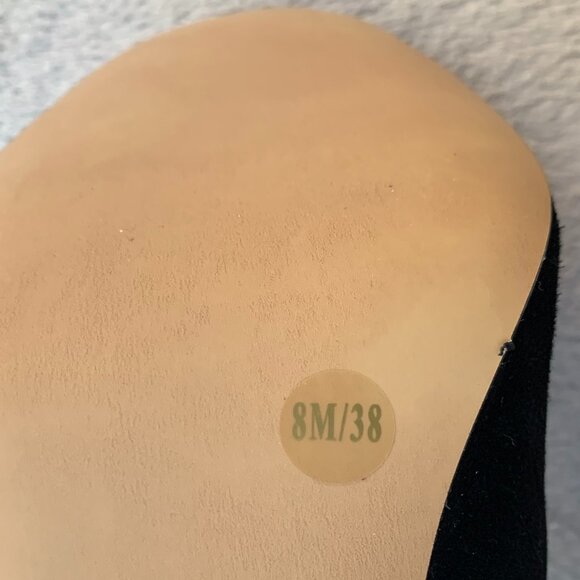 1.State Makal Genuine Suede Strappy Flared Heels Sz8 - Picture 14 of 16